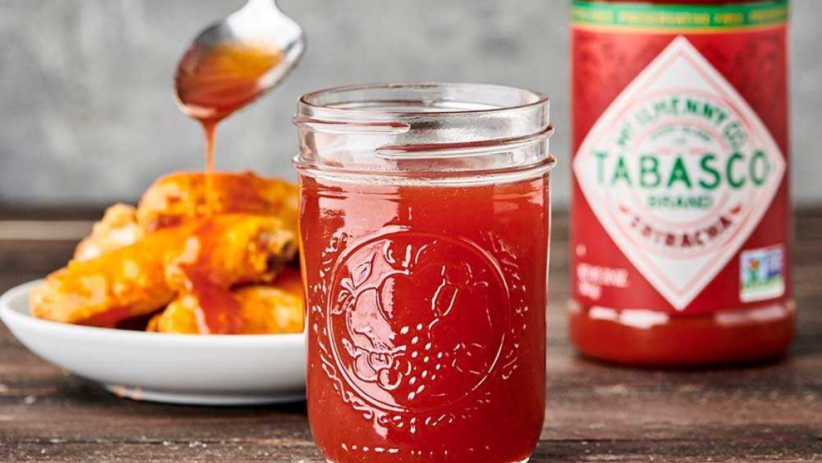 Salsa Agridulce para alitas con TABASCO® Sriracha